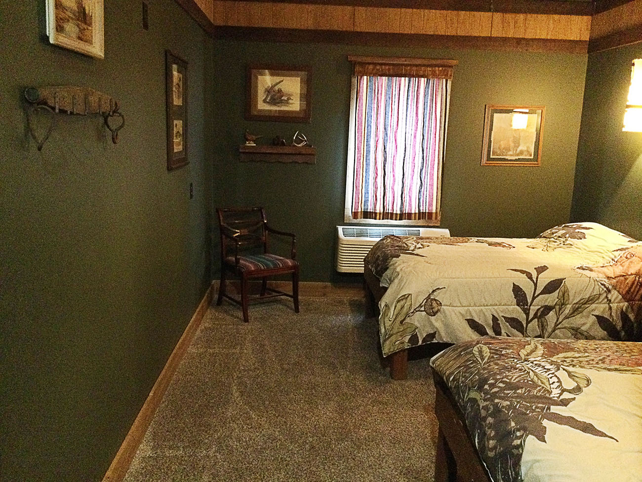 Bedroom in the lodge
